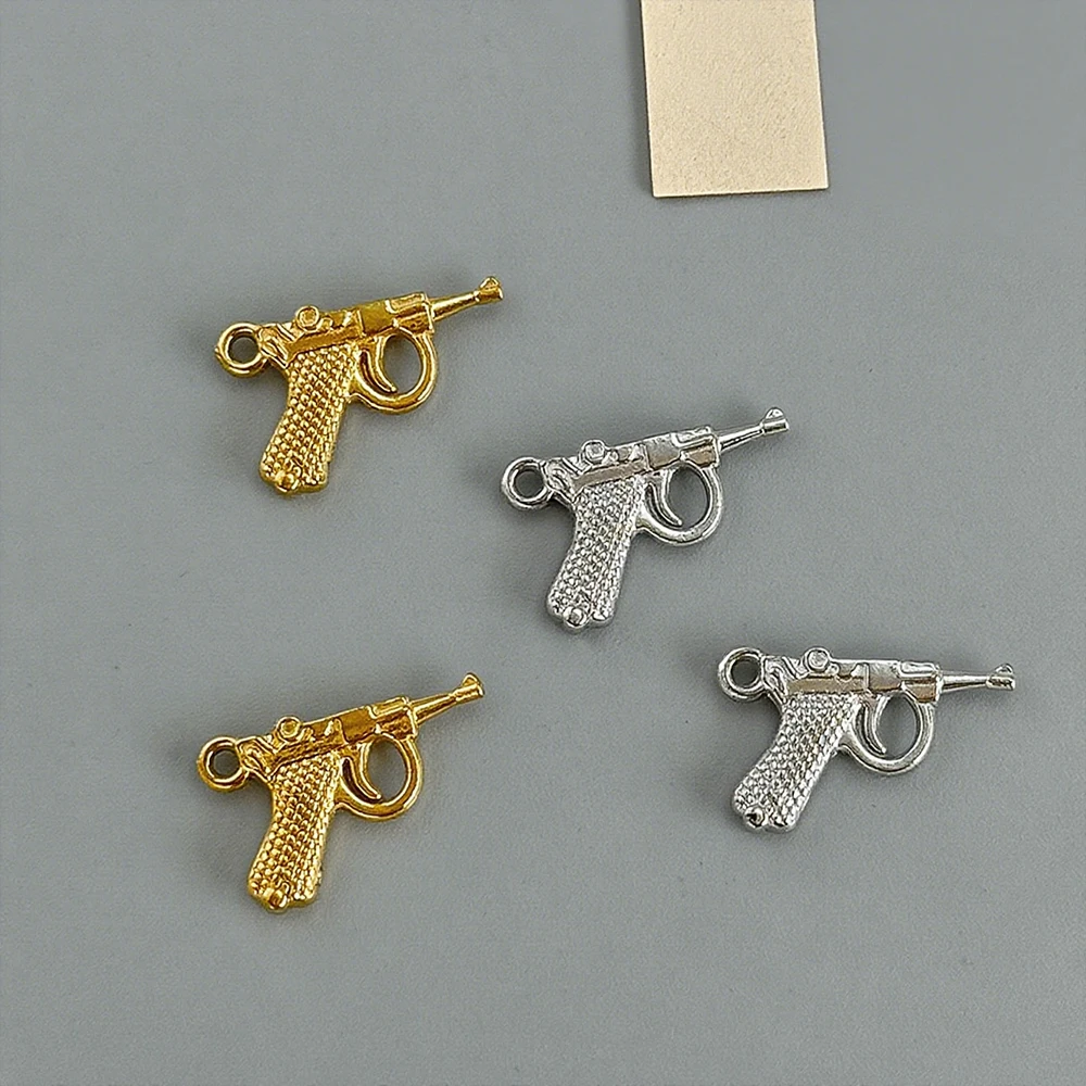 Cordial Design 10*16MM 50Pcs Stainless Steel Pendant/Hand Made/Gun Shape/Charms/Jewelry Accessories/DIY Bracelets Making #195293