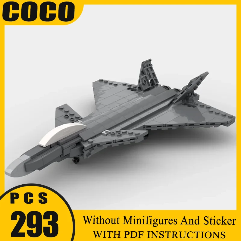 

Строительные блоки Moc в стиле милитари, масштаб 1:72, J-20, модель могущающего дракона, технология самолета, кирпичи, сборка, истребитель, игрушка для