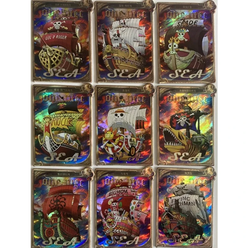 Japanese Anime One Piece Card Set Boa Hancock Portgas D. Ace Sanji Collectible Cards Christmas Birthday Gifts Children's Toys