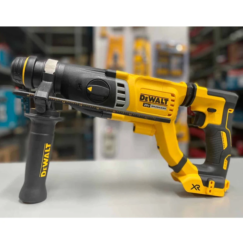 DEWALT DCH263 Rotary Hammer SDS Plus 1-1/8-Inch 20V MAX Wireless Wall Concrete Drill Hole Electric Hammer Bare Tool