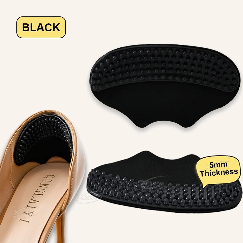 【Xxin】Silicone Heel Pad Anti-friction High Heels Insoles Non-slip Women Shoe Pad