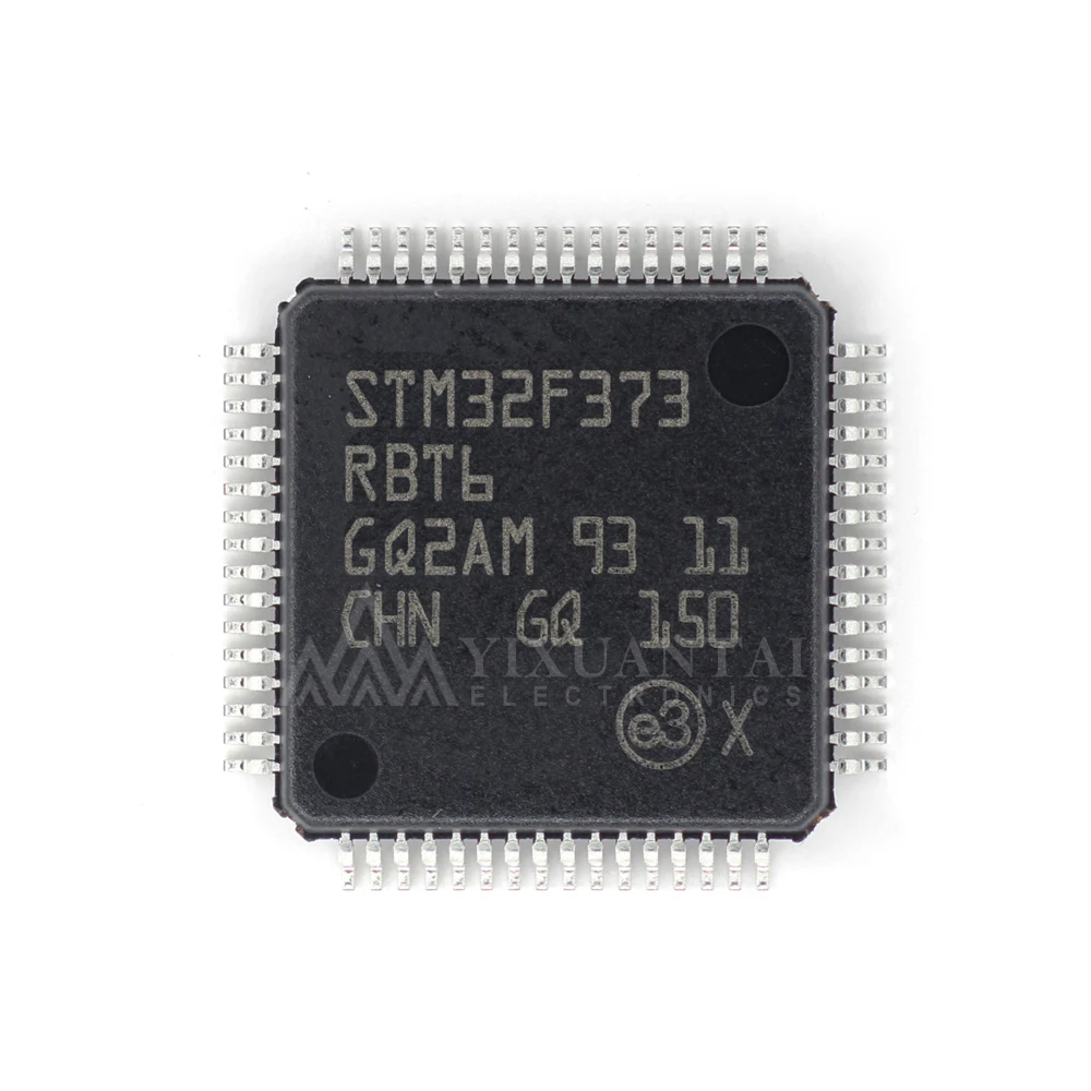 5pcs STM32F373RBT6 Mixed Signal 32-Bit Microcontroller MCU IC LQFP 64-Pin 128KB Flash Embedded Control Chip
