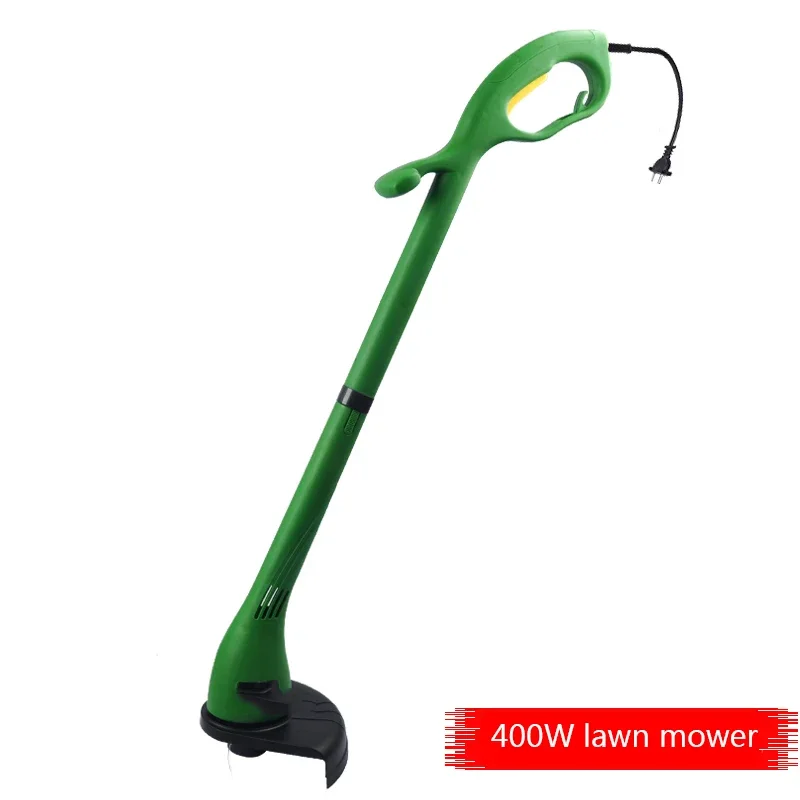 840W/400 Household Electric Lawn Mower 220V/11000rpm Small Lawn Weed Cutter Gardening Pruning Lawn Mower