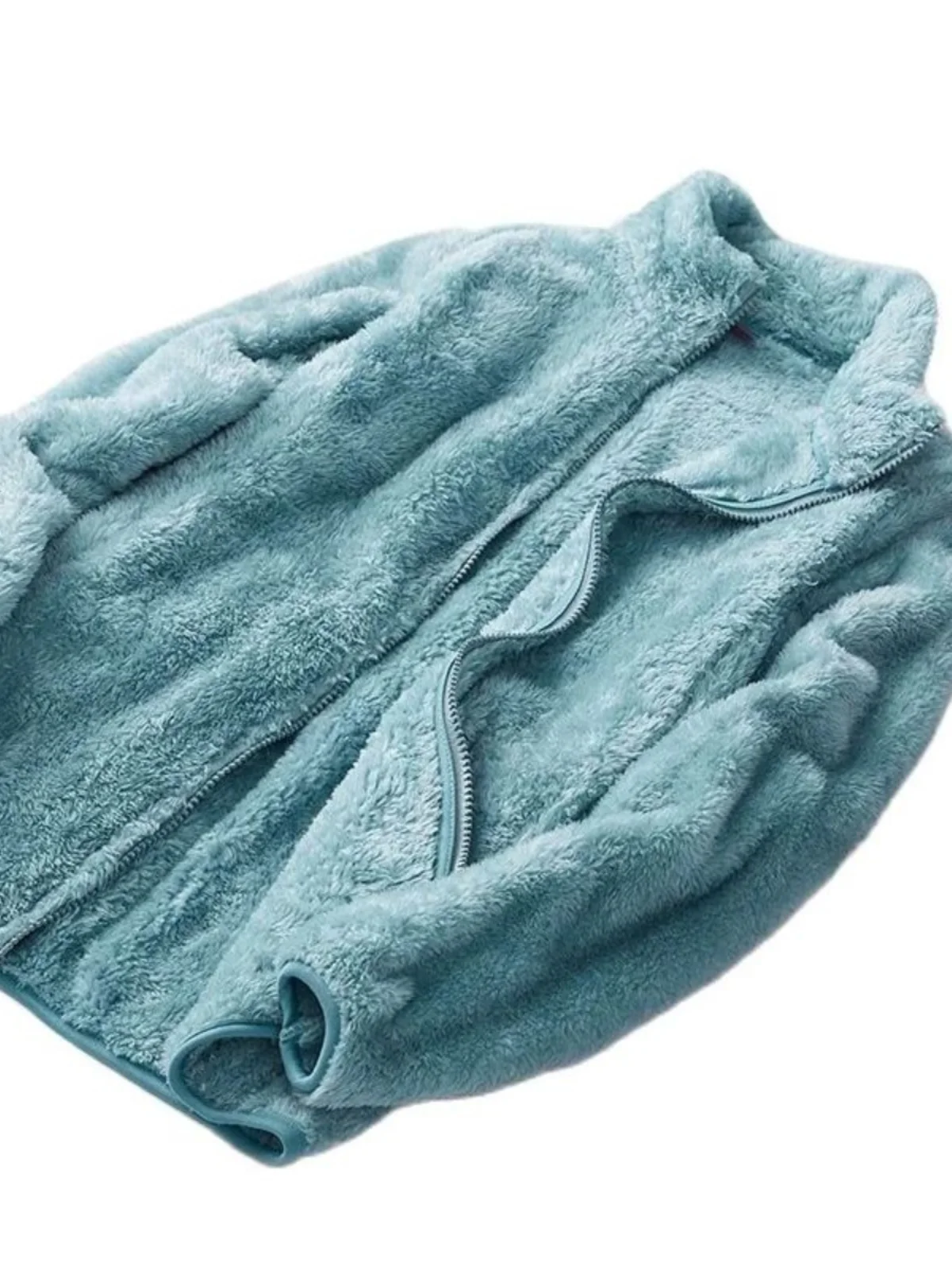 

Women's Fce Lined Long Sve Jaet Windbreaker Coat Zipper Closure Regular Fit Autumn Wear Outerwear Simple Sle