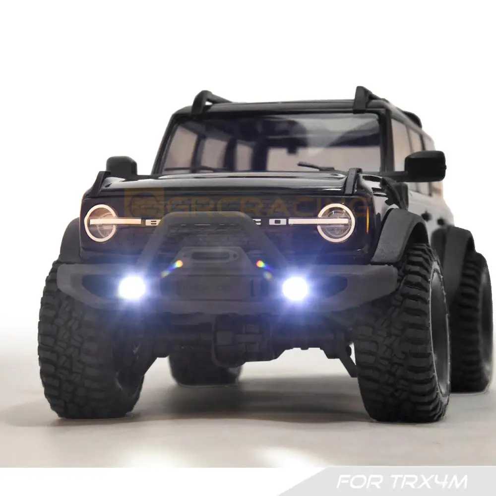 Для радиоуправляемого гусеничного автомобиля 1/18 Traxxas Trx4-m Bronco Trx4m, обновленные аксессуары, передний бампер, 3d печать