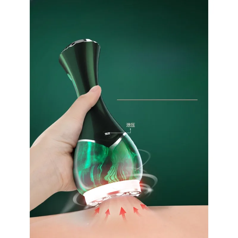 

Intelligent scraping instrument Electric household cupping dredging meridian brush Back massage