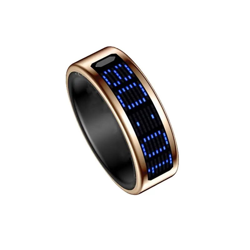 

New--Smart Ring Fitness Tracker Water Resistant Multi Sport Mode Health Monitor For Men Women Sleep Heart Rate Tracking Activity