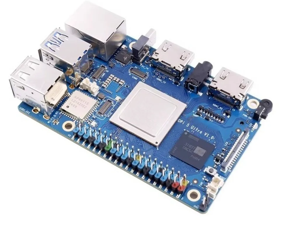 5 Max16gb Ram Lpddr5 Rockchip Rk3588 Development Board M.2 Pcie 2.5g Lan Wifi+bt Single Board Computer 16G/8G