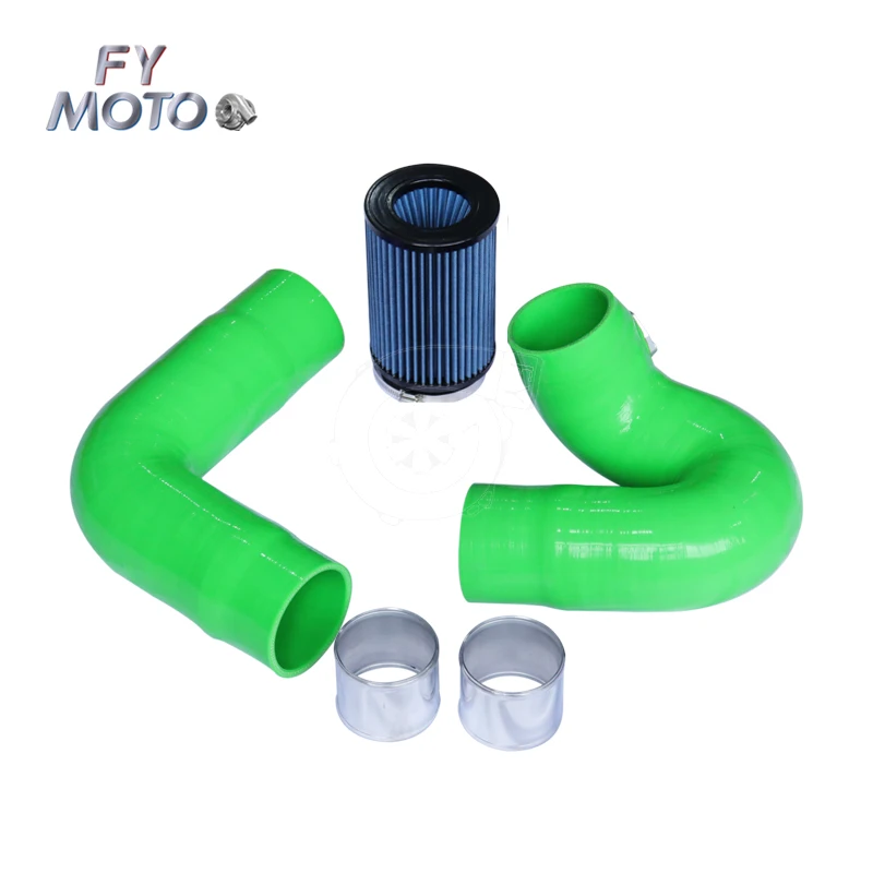 Front Mount Intake Kits for B58 G Series Green Silicone Hose
