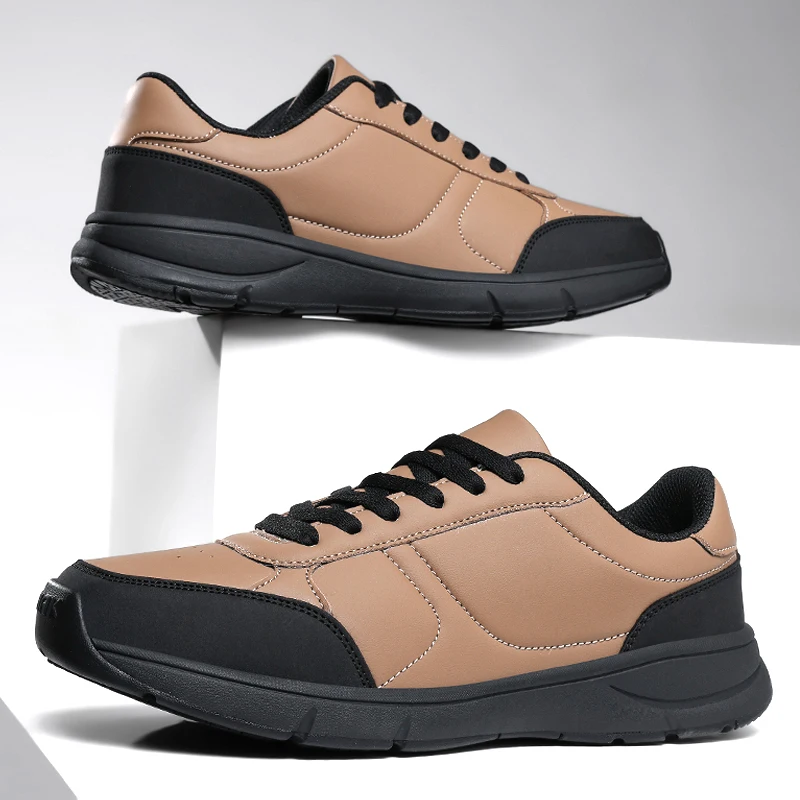 

Men's spring new casual versatile youth lightweight sports running shock-absorbing fly woven mesh breathable dad shoes