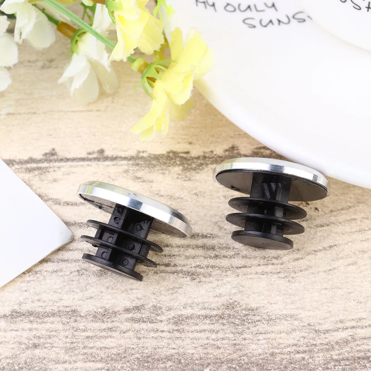 

Bicycle Handle Cover Plug Bar End Plugs Caps Aluminum Alloy Mountain Bike Handlebar Ends Grip Rubber Gasket