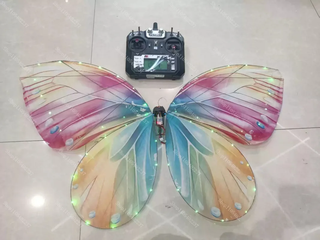 Butterfly Flyer Glass Remote Control Butterfly Bionic Fluttering