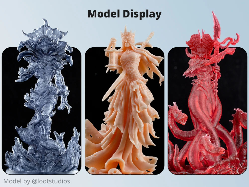 ANYCUBIC Water-Washable Like ABS Resin 3.0 For LCD 3d Printer 405nm Resin Quick Curing SLA 3d Printing Materials For Photon Mono
