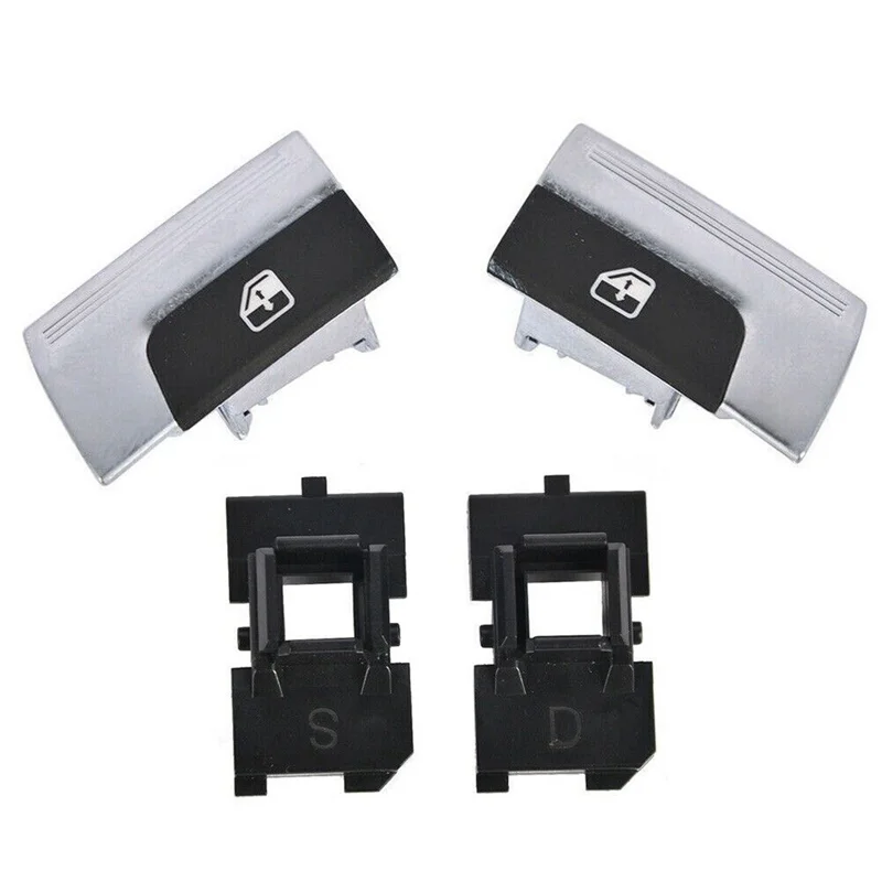 Car Right&Left Power Switch Plastic Button Glasses Switch for Ferrari 458 247885 247883—L48A