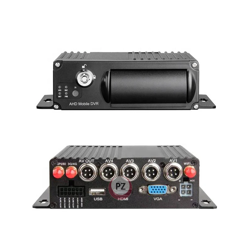 Mobile Dvr Manufacturers HD 4G 4 Channel Mobile Car Mdvr Kit Multistar Android Linux 4Ch Vehicle Truck Bus Mini Portable Dvr