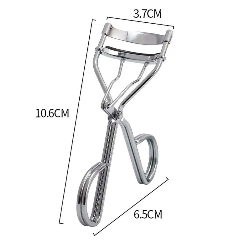 Durable Metal Eyelash Curlers Silver Professional Beauty Makeup Tool Cosmetic Eyelashes Beauty Tool Eyelash Makeup