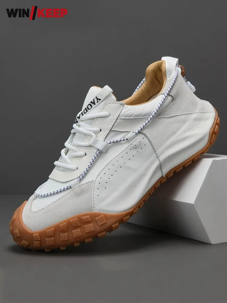 

Уличные мужские модные кроссовки, спортивная обувь, лоскутные кроссовки на шнуровке с толстой подошвой для бега, дышащие повседневные удобные кроссовки для бега