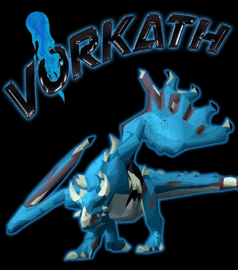 Vorkath Runescape Unisex Tee - OSRS Boss Battle Gaming Gift Shirt