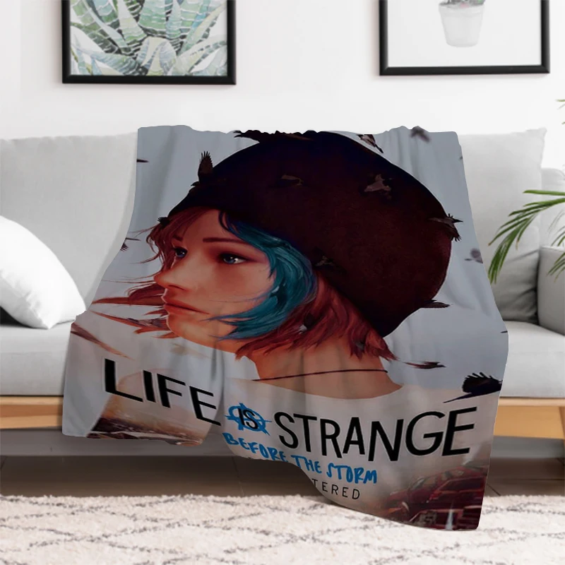 

Life Is Strange Microfiber Bedding Sofa Blankets & Throws Fleece Blanket Knee Winter Warm Fluffy Soft Nap Decorative Luxury Home