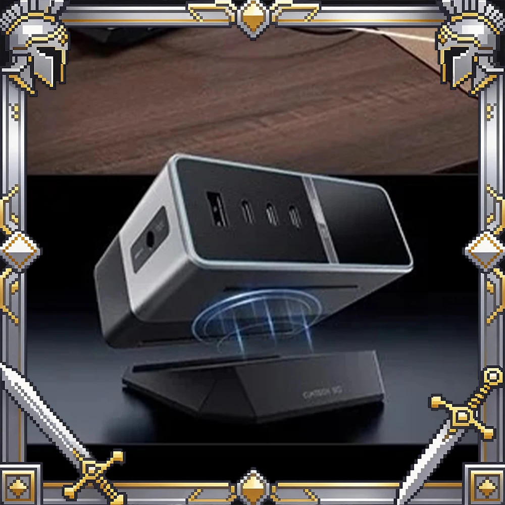 CUKTECH No.30 Ultra Charger Super Power Station Computer Mobile Phone Gallium Nitride Fast Charging Multi-port PD Plug Office