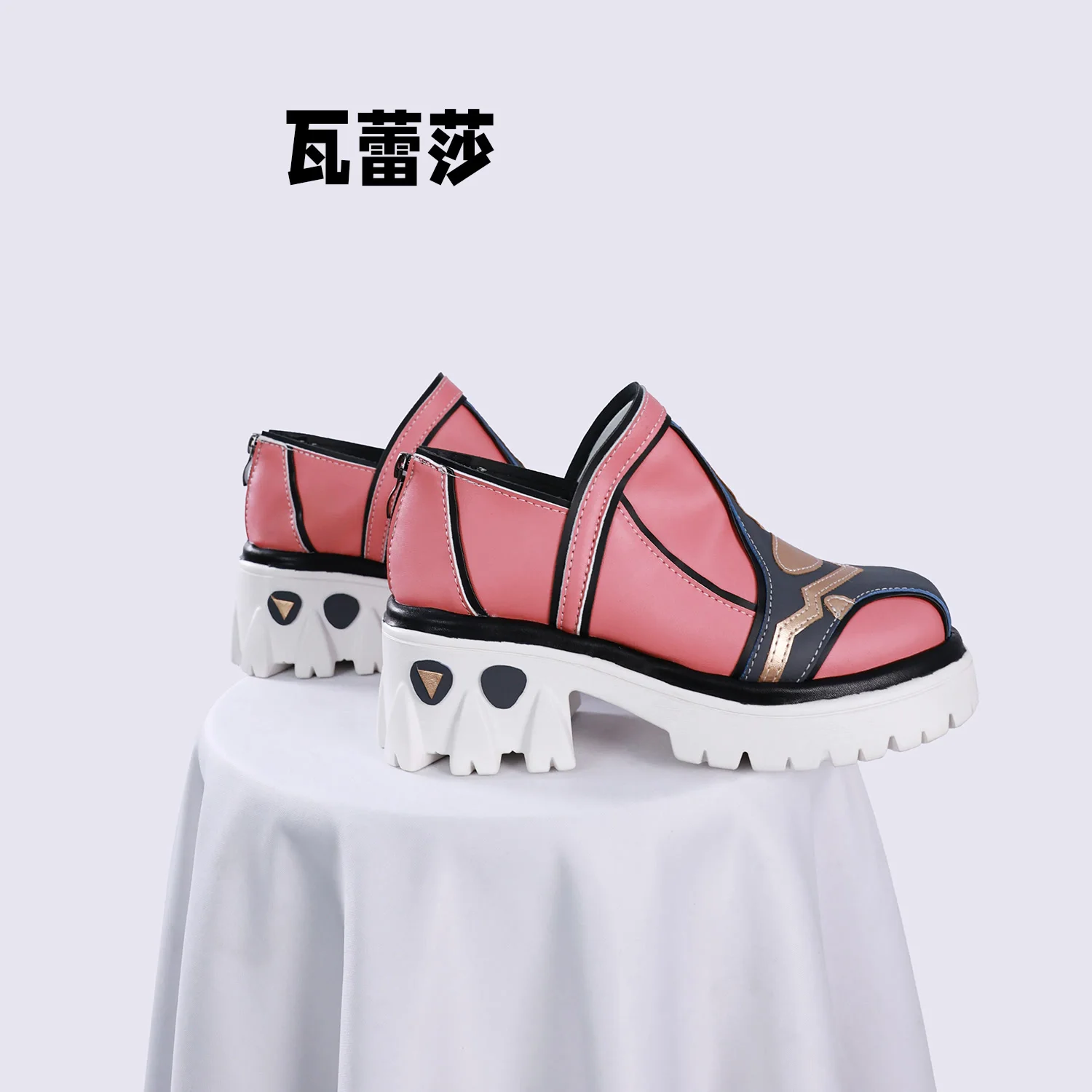 Jeu Genshin Impact Varesa Cosplay chaussures bottes Anime fête Halloween noël femmes personnaliser accessoire chaussures