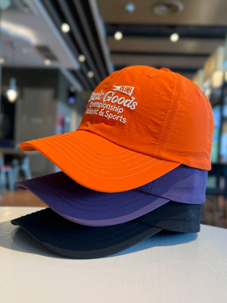 

Embroidery letter quick-drying baseball cap for men and women spring and summer thin breathable sunshade cap