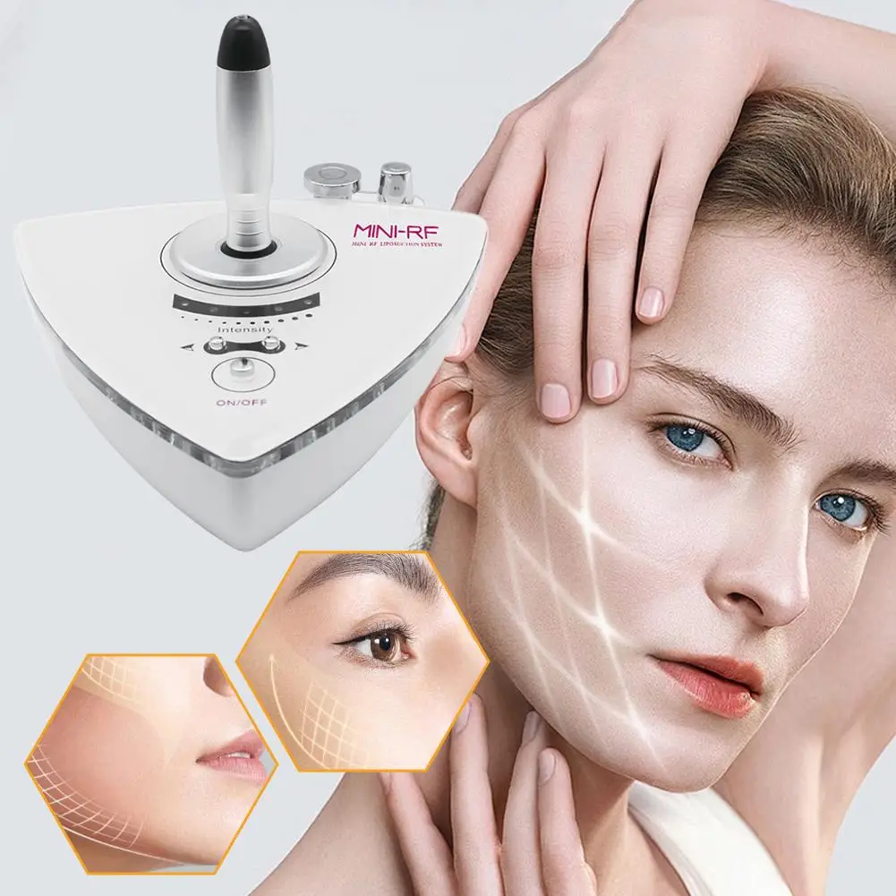 Mini Radiofrekwencjonalny Aparat do Twarzy Radiofrekwencja Lifting Upiększający Esencja do Oczu Trójbiegunowe Urządzenie Urządzenie do Twarzy Napinające P3P6