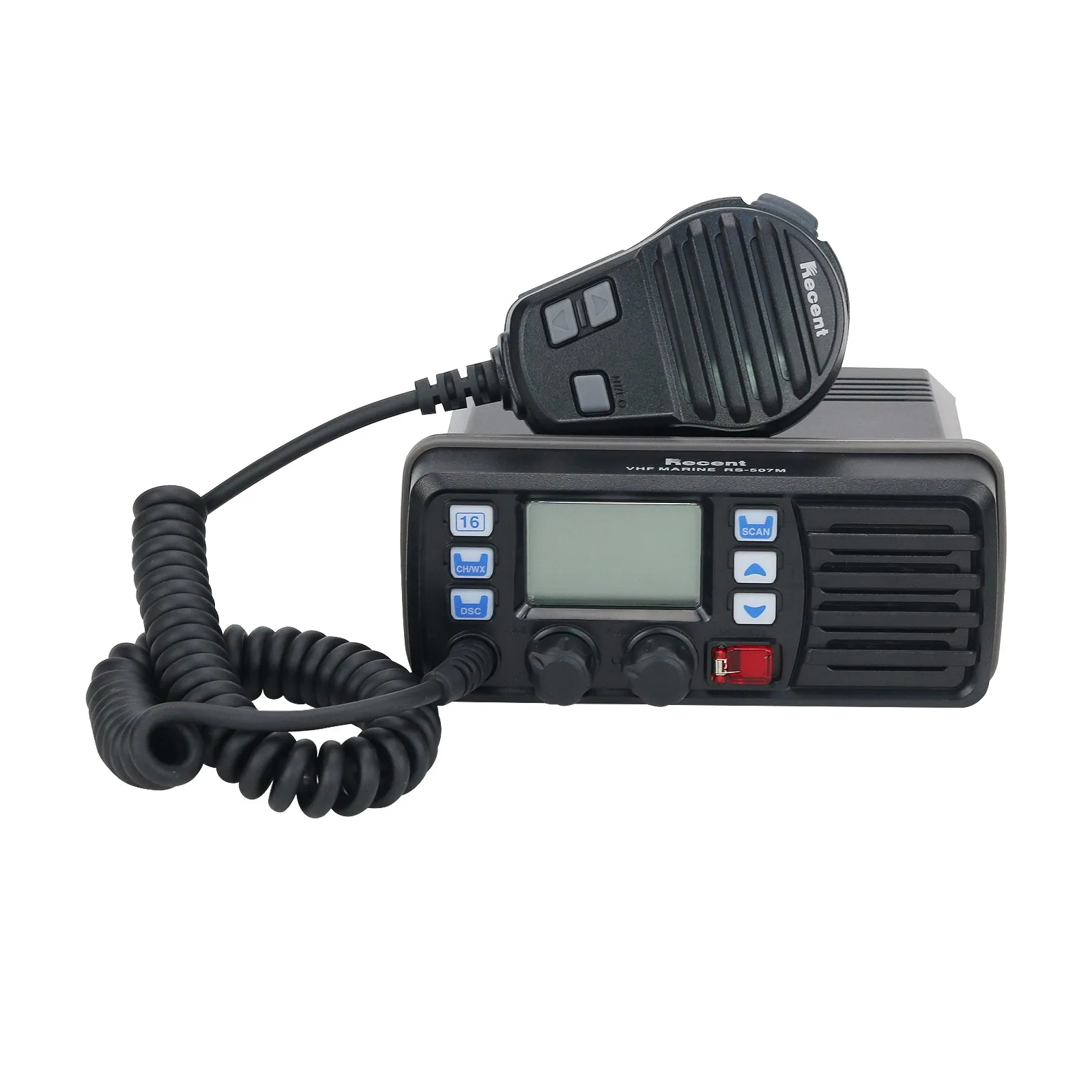 Waterproof RS-507M VHF Marine Transceiver 25W VHF Marine Radio Walkie Talkie Built-in DSC