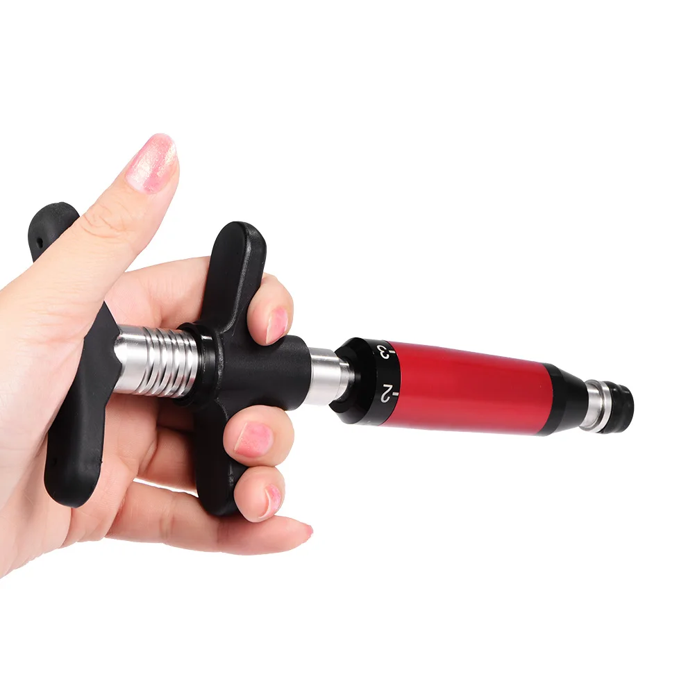 أداة تدليك تعديل العمود الفقري ، 4 رؤوس تدليك بديلة ، أداة تقويم العمود الفقري