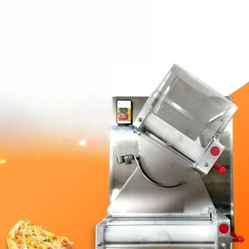 

Pizza Bottom Forming and Pressing Machine 3-15 Inch Commercial Stainless Steel Automatic Pizza Blank Shaping and Rolling Machine