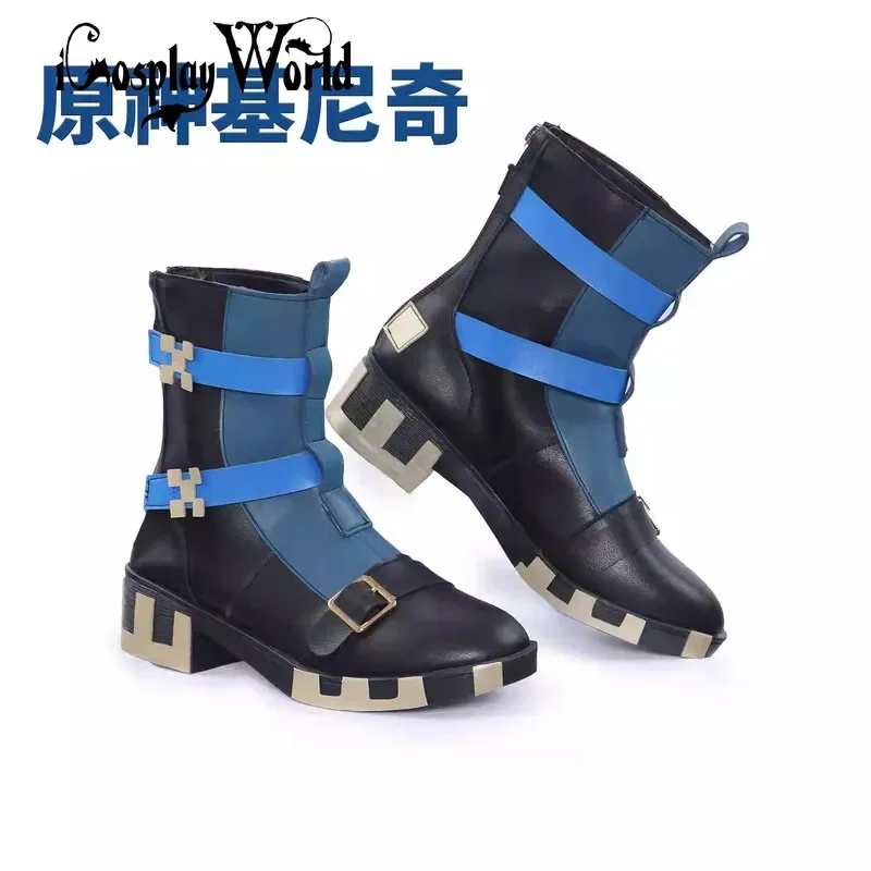 

2025 11 GenshinImpact Kinich Boots Comic Anime Halloween Party Game Cosplay Shoes Prop