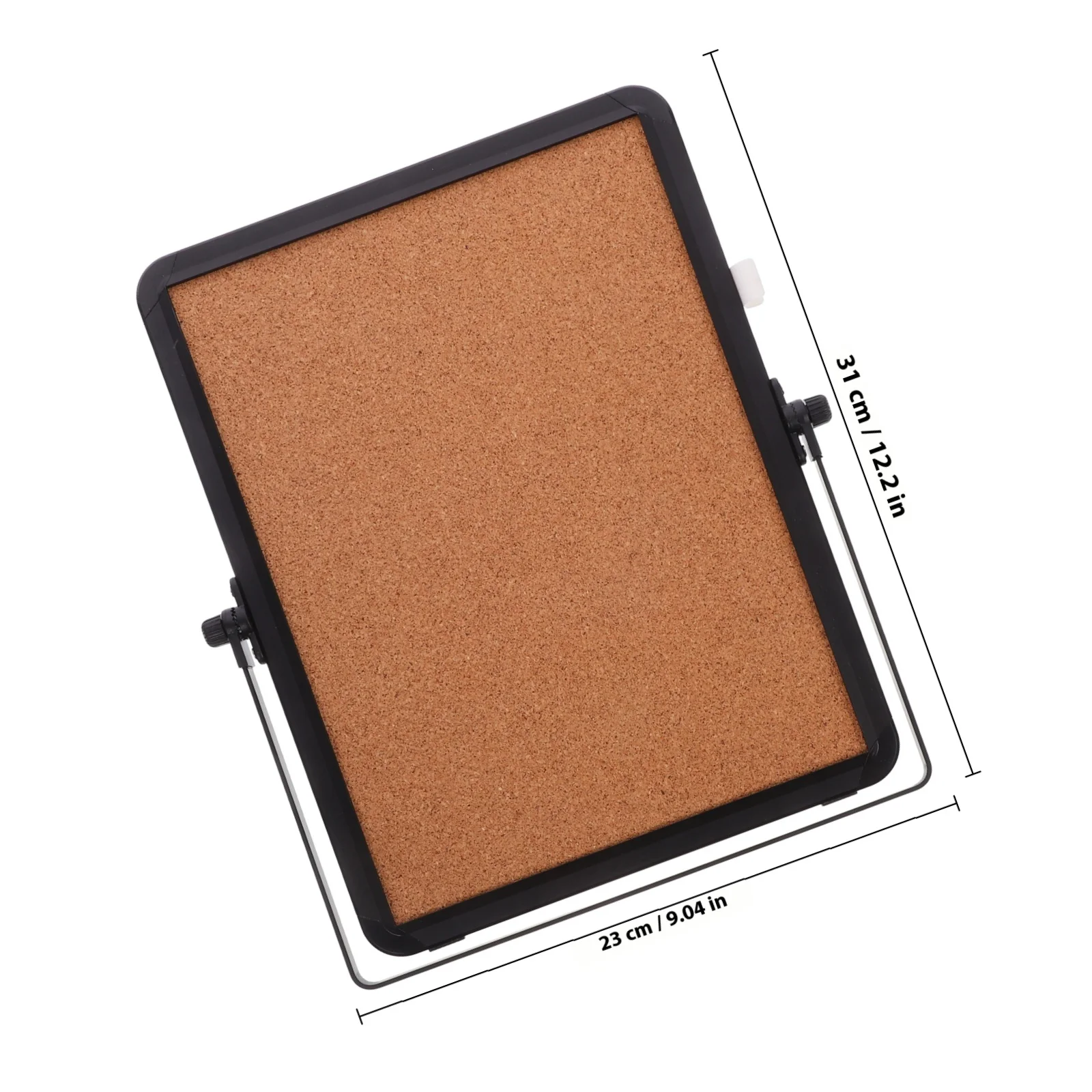 Cork Board Message Rotatable Desktop Decor Office Memo Notice Bulletin Creative Display Corkboard Push Desktop Decor