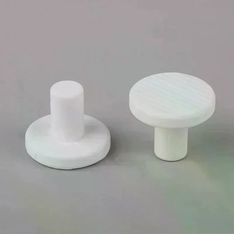 Fish Tank Coral Base T Shaped Aquarium Coral Support Ceramic Stand Plug Reproduction Base Coral Frag Rack