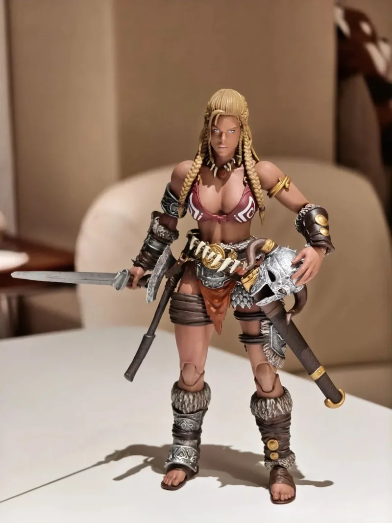 Authentic Spot Xesray Gladiator Honor Battle Wf25 Online Version Gold Hilde Fashion Trend Movable Doll Figurine