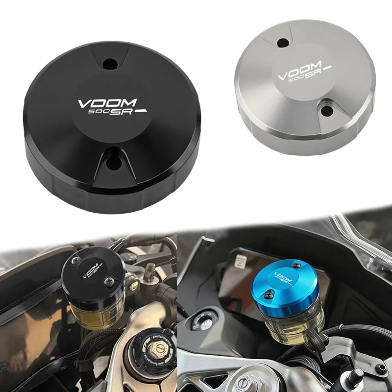 

For CFMOTO SR 500SR-VOOM 500 VOOM SR500 Motorcycle CNC Accessories Front Brake Fluid Reservoir Oil Cup Cap Master Cylinder Cover