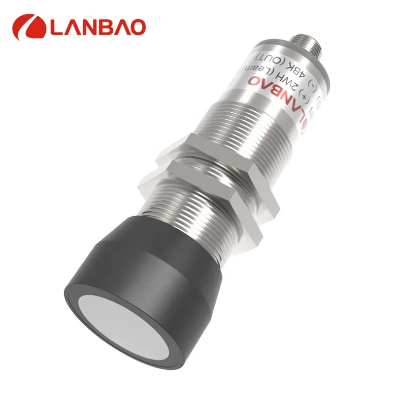 LANBAO 9-30VDC Digital TTL232 output Sensing distance 200-4000MM Ultrasonic Sensor