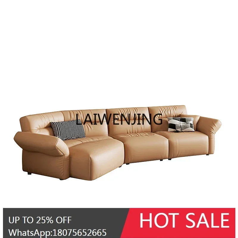 first floor Napa real cowhide corner sticker floor living room sofa household size apartment