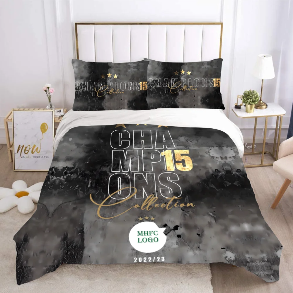 

Israel MHFC Maccabi - Haifa Champions 15 Bedding Set Duvet Cover Bedroom Single Twin King Size Quilt Cover Home Textile 3PCS