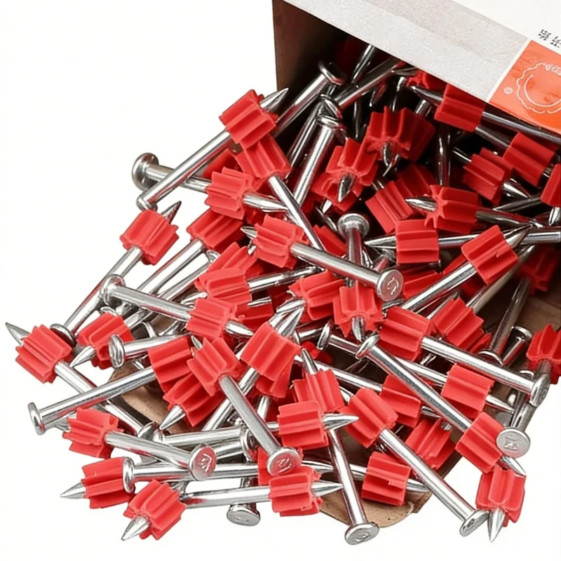 M3.5 High-strength Shot Nails Hard Cement Wall Steel Nail Air-conditioning Advertisement Hanging Picture Nail L=22mm-52mm
