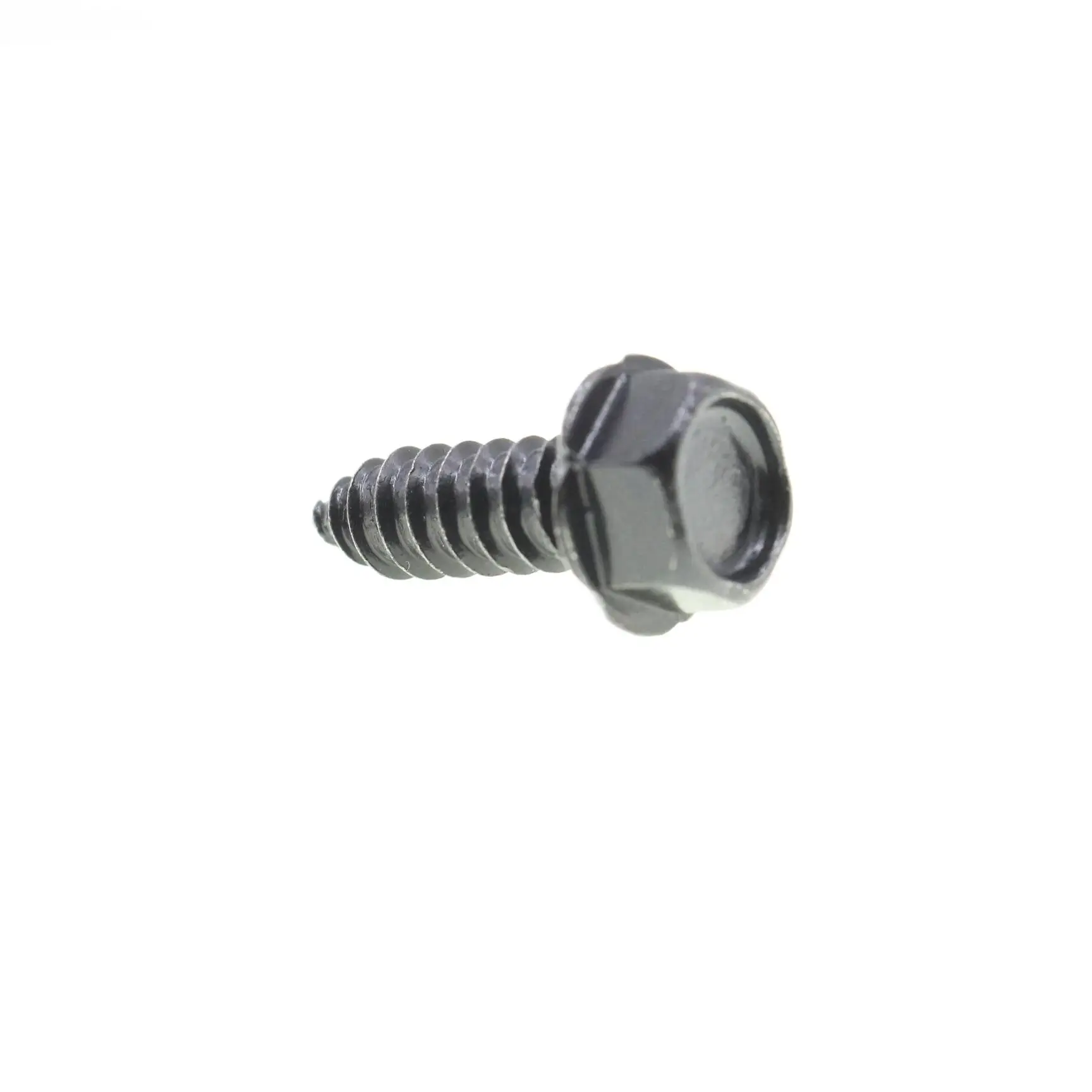 10 Pcs Black Indented Hex Washer Head Tapping Screw Retainer For Ford Aerostar Bronco Explorer F-150 Mustang Door Panel 55914-S2