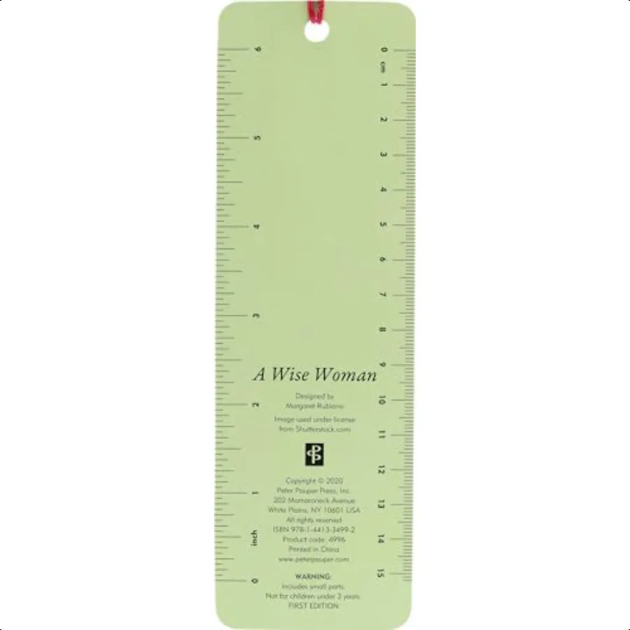 Закладка-картон с бисером A Wise Woman Once Said