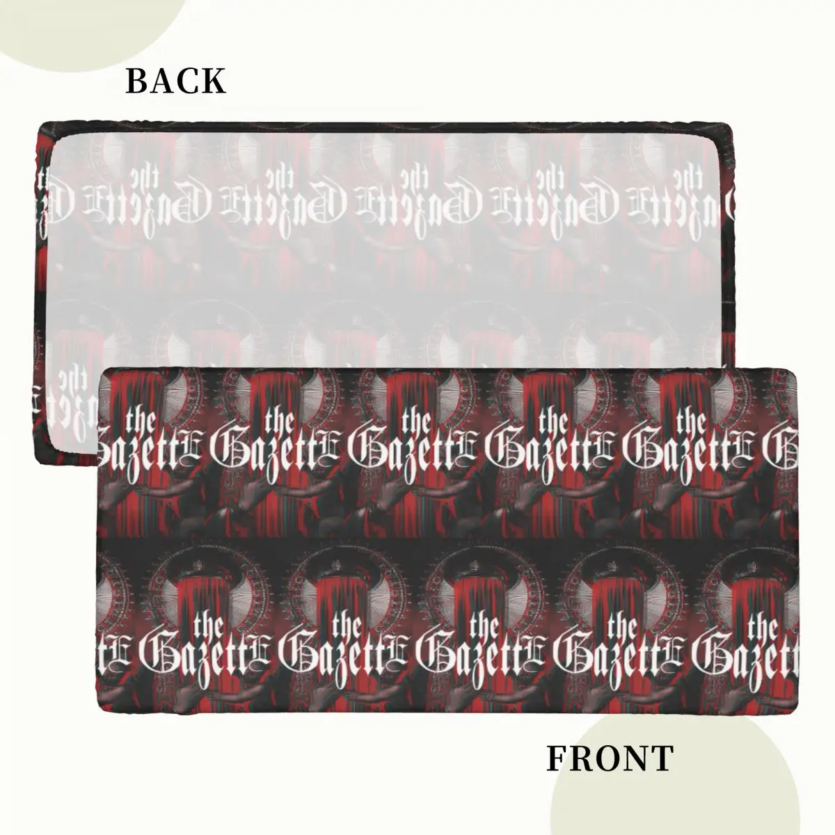 The Gazette Collection Customized Rectangular Tablecloth Oilproof Table Cover for Festival Party Decorations Table Cloth