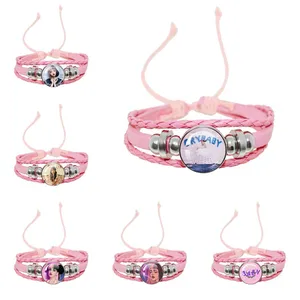 Melanie Martinez Crybaby Pink Leder Armband, Glass Caboch, Popmusik -Album -Cover Muster, Fans Schmuck Geschenkfans 12 Hauptverkaufskette Melanie Martinez - №10