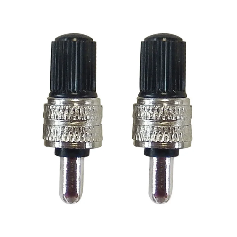 مجموعة أساسية لصمام الدراجة مكونة من 10 قطع متوافقة مع أدوات الدراجة الهولندية الخشبية من Dunlop قطع غيار الدراجات النحاسية الفضية