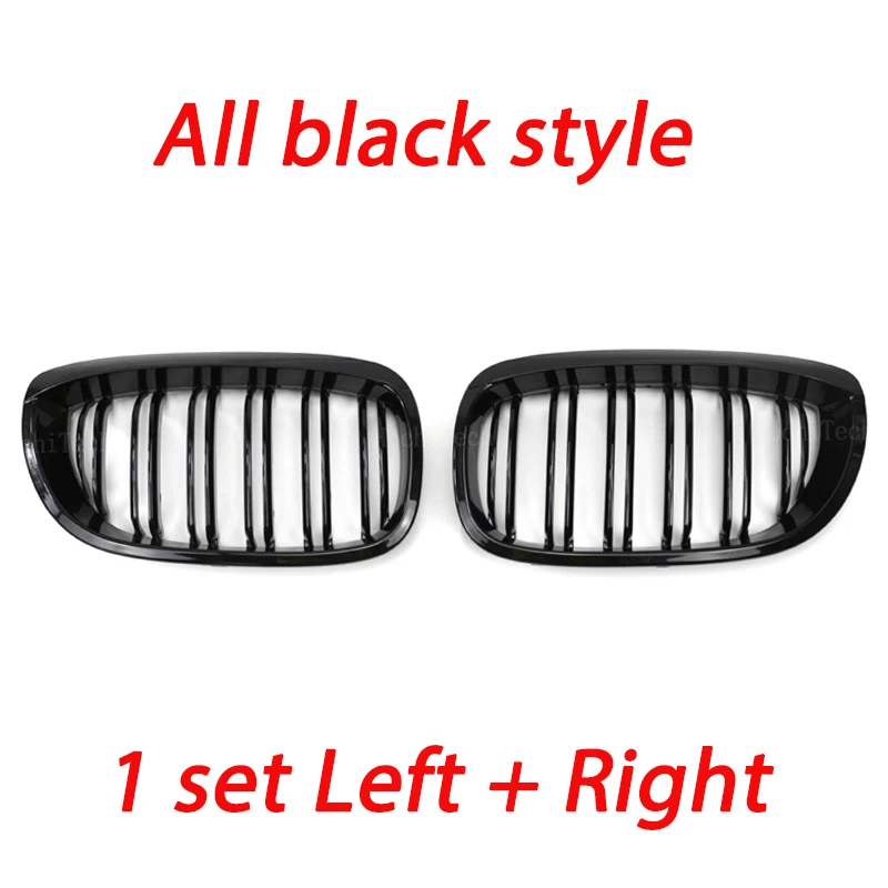 Car ABS Front Bumper Radiator Kidney Grilles Gril For BMW 3 Series E46 2 door Coupe Cabrio 2003-2006 Facelift Car Styling