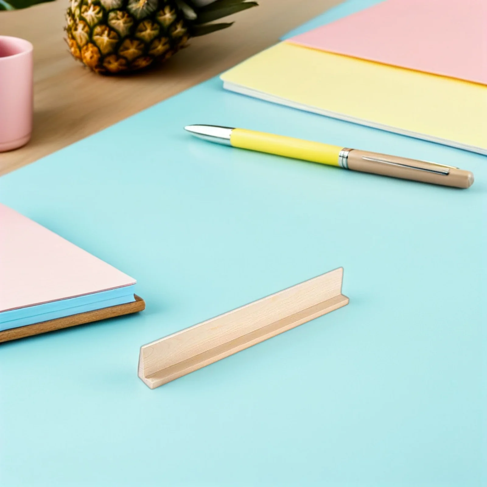 6-delige houten dominohouders Multifunctioneel displayrek voor het leren van alfabet Educatief doe-het-zelf ambachtelijke standaard Domino-houders