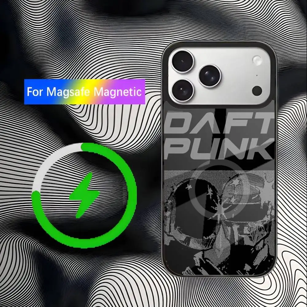 Rock Band D-DaftS P-PunkS Phone Case For iPhone 17,16,15,14,13,12,11,Pro,Max,Plus,Mini,SE4,E Magnetic Magsafe Wireless Charging