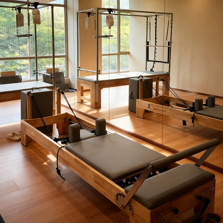 

Домашний коммерческий индивидуальный тренажерный зал, йога, фитнес, спортивный комплект Maquina Para Equipment Reformador Cama De Wood Beds Machine Реформаторы пилатеса