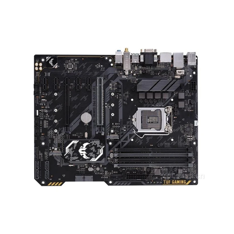 For Intel H370 TUF H370-PRO GAMING (WI-FI) motherboard Used original LGA 1151 DDR4 64GB USB2.0 SATA3 Desktop Mainboard