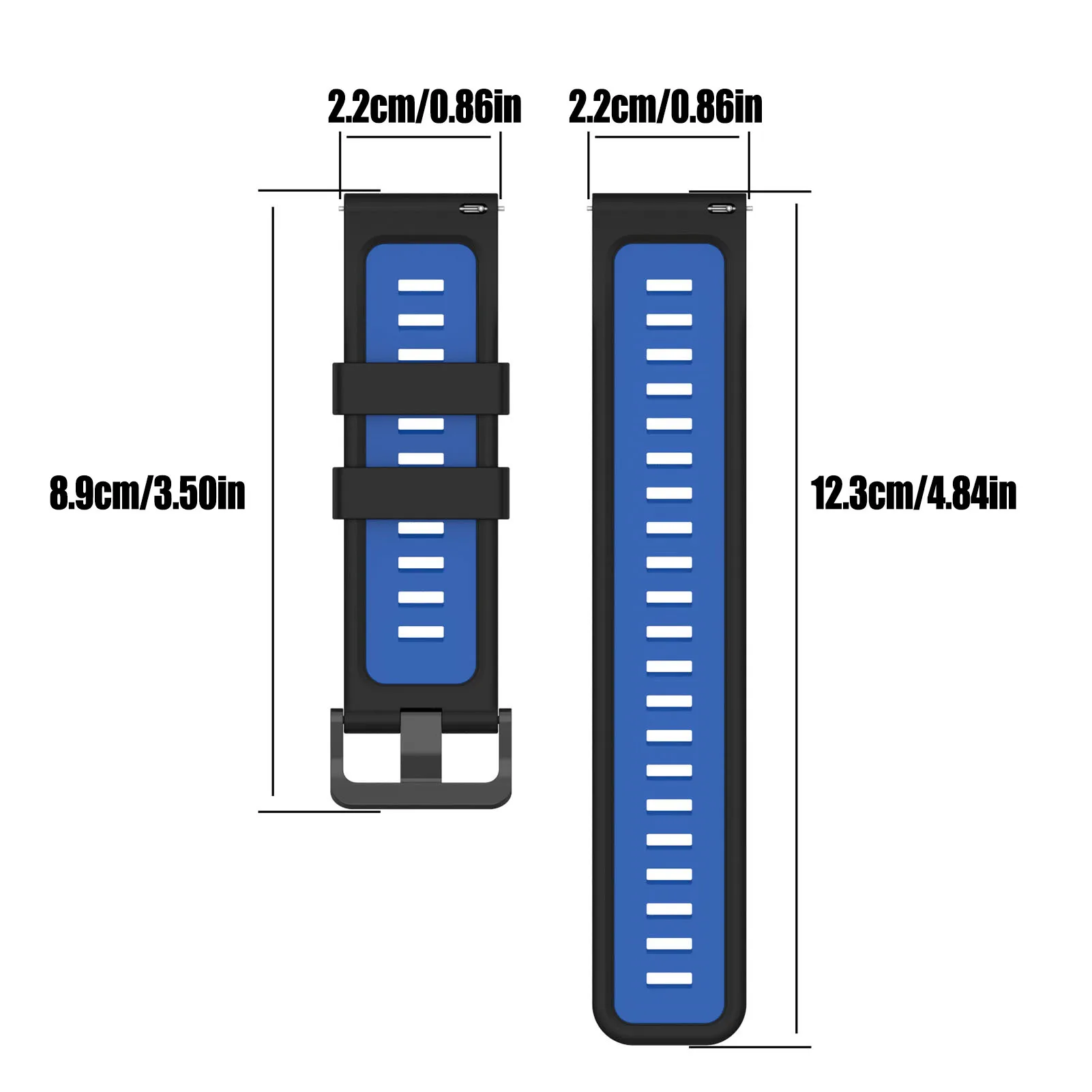 Силиконовый ремешок для смарт-часов Huawei HuaweiGT3 46 мм, оригинальный браслет для спортивных часов 22 мм Easyfit